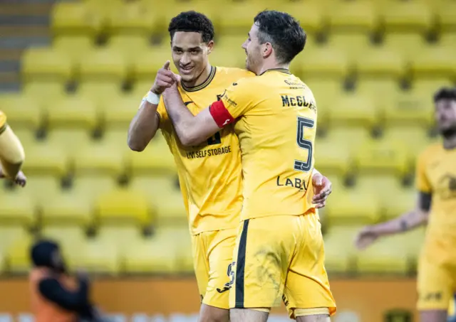 Tete Yengi scored twice for Livingston