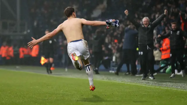 West Brom celebrate