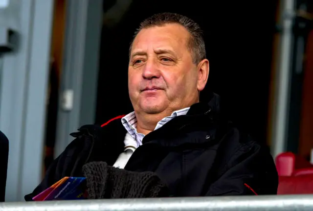 Jimmy Calderwood spent five years at both Aberdeen and Dunfermline