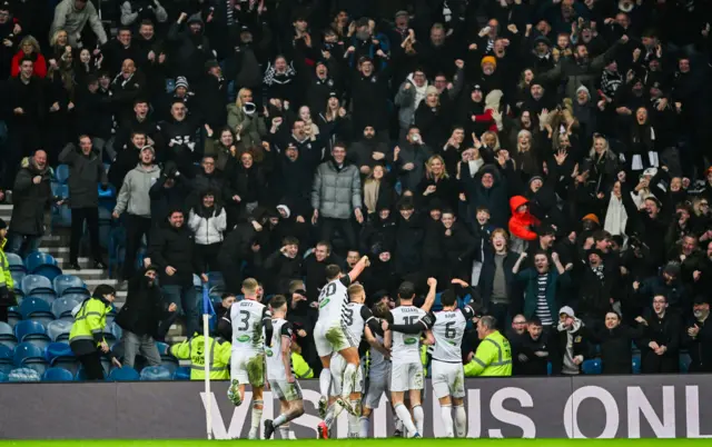 Queen's Park celebrate