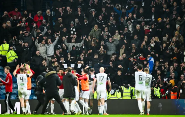 Queen's Park celebrate