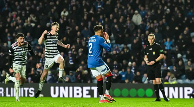 James Tavernier missed from the spot in the dying moments of the game