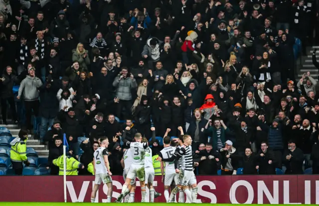 Queen's Park celebrate