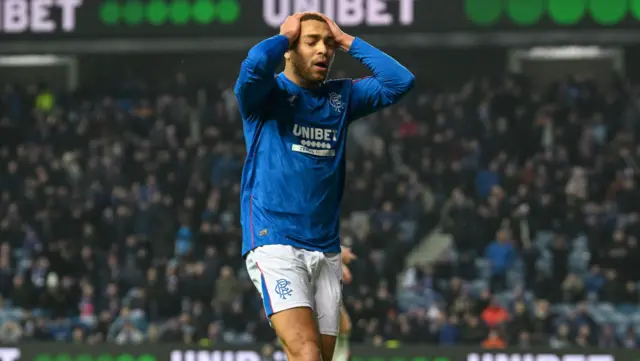 Rangers striker Cyriel Dessers