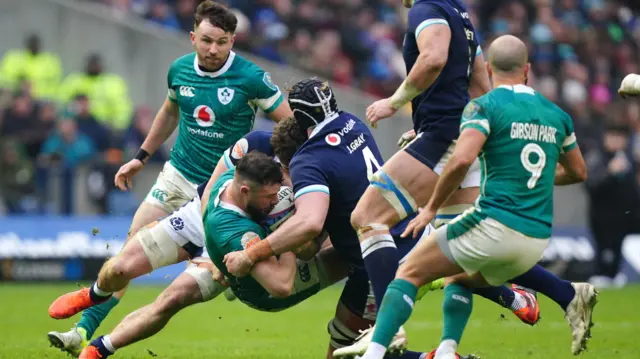 Scotland tackle Ireland