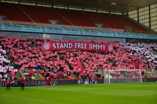 Aberdeen fans remember Jimmy Calderwood