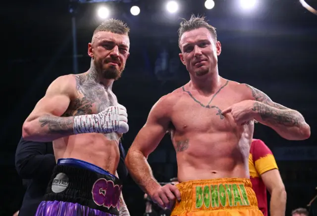 Lewis Crocker and Paddy Donovan
