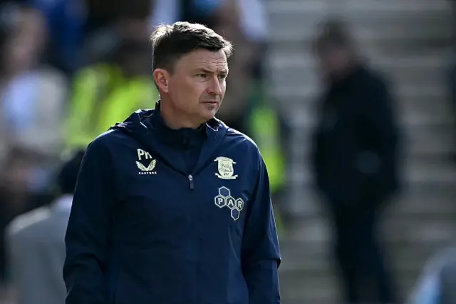 Paul Heckingbottom watches the players