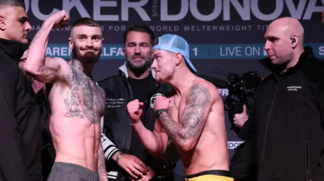 Lewis Crocker and Paddy Donovan