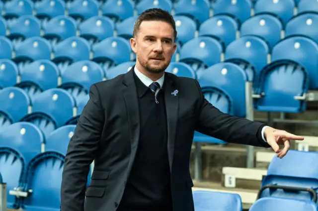 Rangers interim manager Barry Ferguson