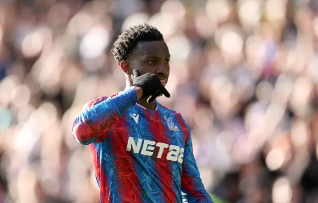 Eddie Nketiah of Crystal Palace celebrates