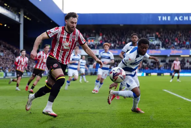 QPR v Sheffield United match action