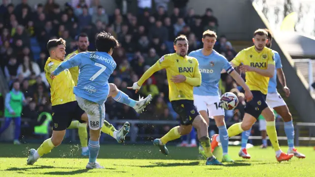 Tatsuhiro Sakamoto scores for Coventry