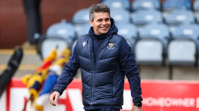 St Johnstone manager Simo Valakari