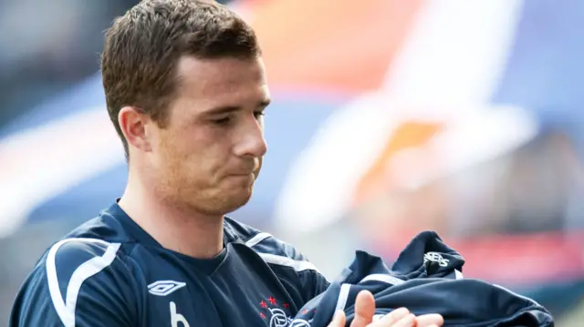 Former Rangers midfielder Barry Ferguson