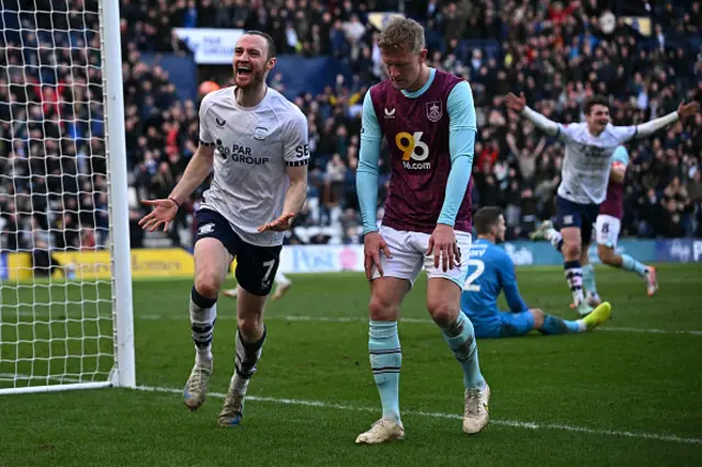 Will Keane celebrates