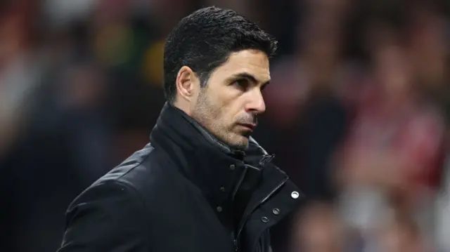 Arsenal manager Mikel Arteta