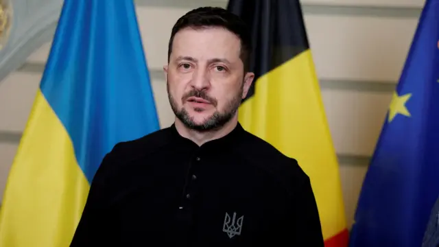 Ukrainian President Volodymyr Zelensky