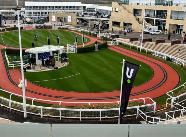 Cheltenham winners' enclosure