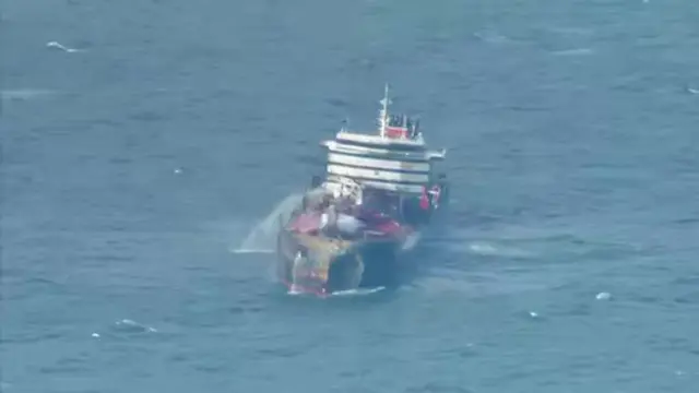 Tanker footage