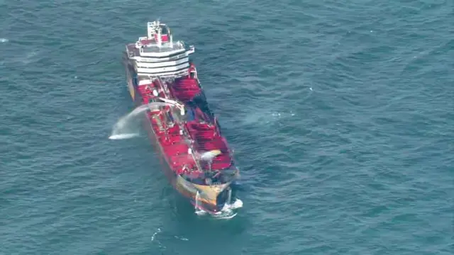 Tanker footage