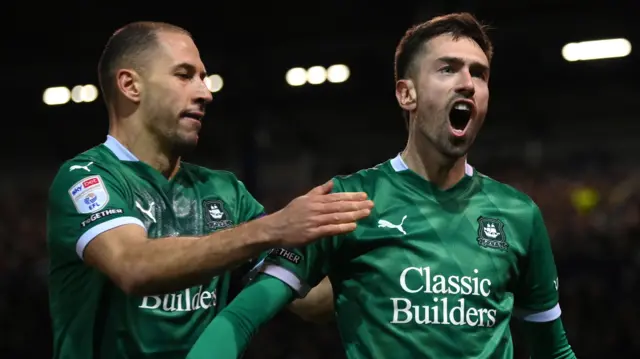 Ryan Hardie celebrates scoring