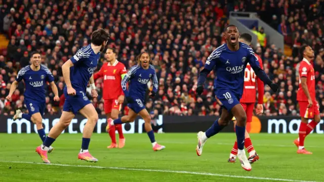 PSG celebrate