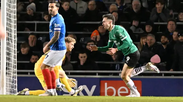 Ryan Hardie celebrates scoring