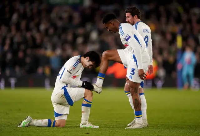 Leeds celebrate scoring