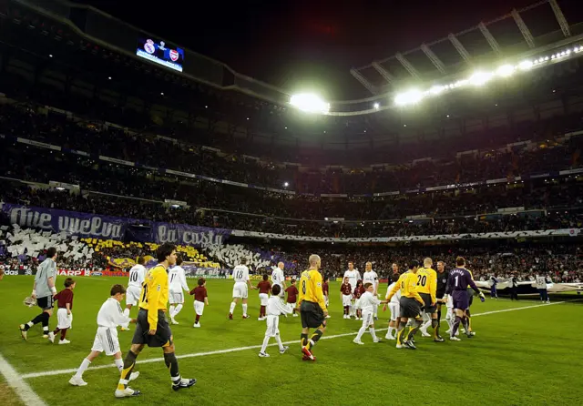 Santiago Bernabeu Stadium in 2006