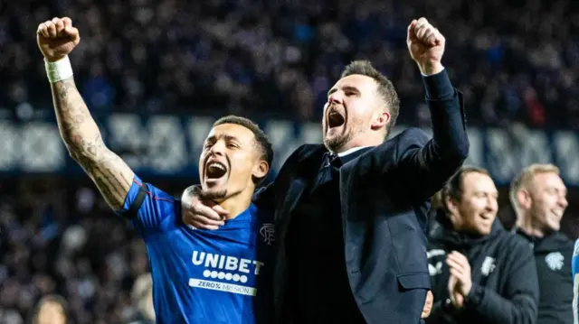 Barry Ferguson and James Tavernier