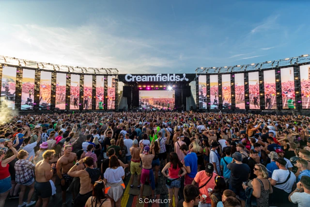 Stage at Creamfields