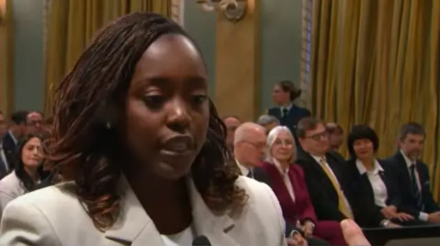 Arielle Kayabaga is sworn into Mark Carney's new cabinet