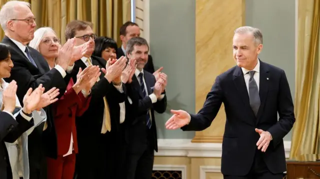 New members of cabinet congratulate Carney on taking his oath