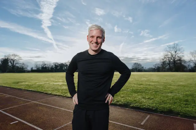 Jamie Laing training for his Ultra Marathon Man challenge for Red Nose Day