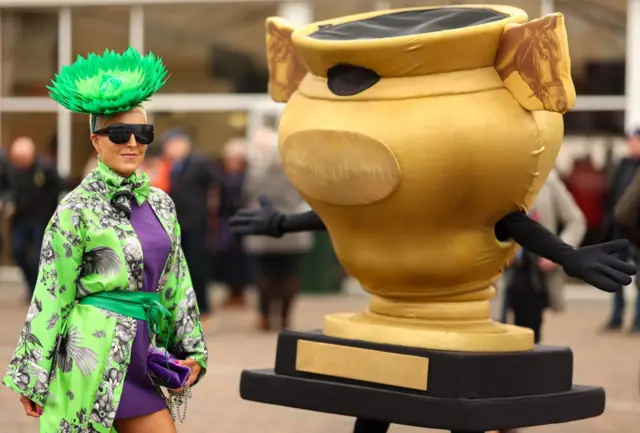 Gold Cup mascot