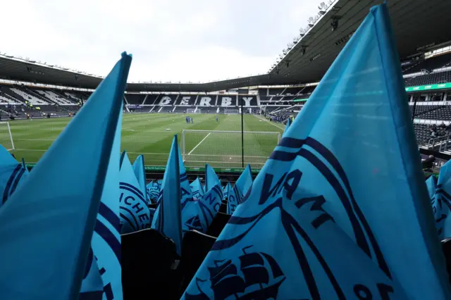 Manchester City flags