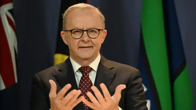 Australian Prime Minister Anthony Albanese