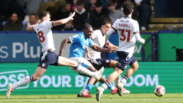Stockport goal against Bolton