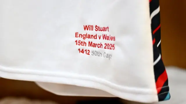 Will Stuart's jersey