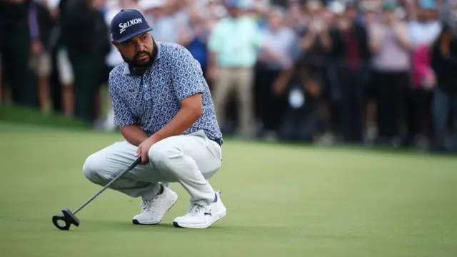 JJ Spaun at the Players Championship