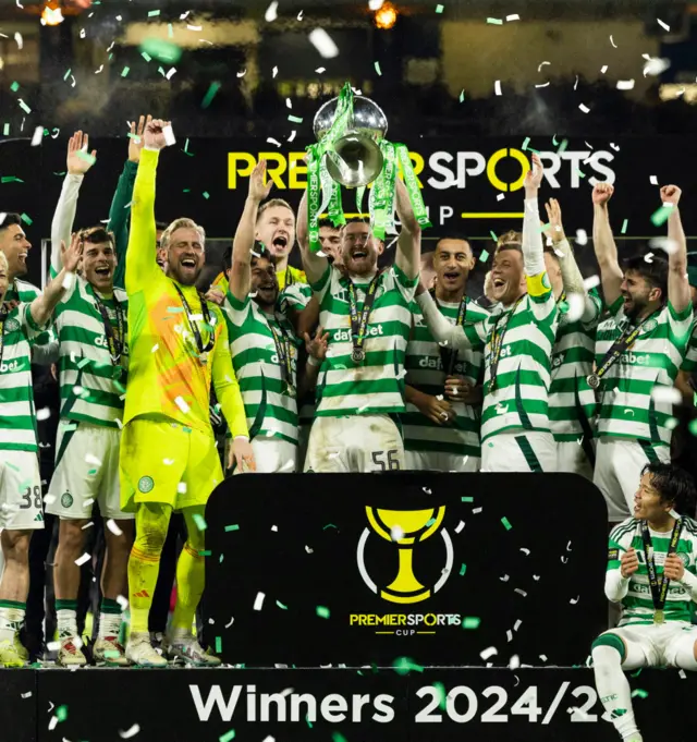 Celtic already have the League Cup in the trophy room