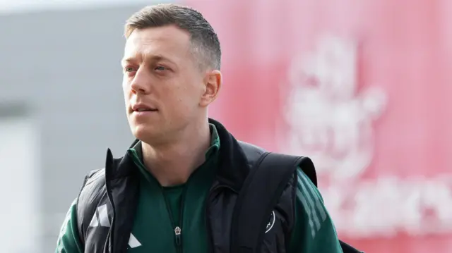 Celtic captain Callum McGregor