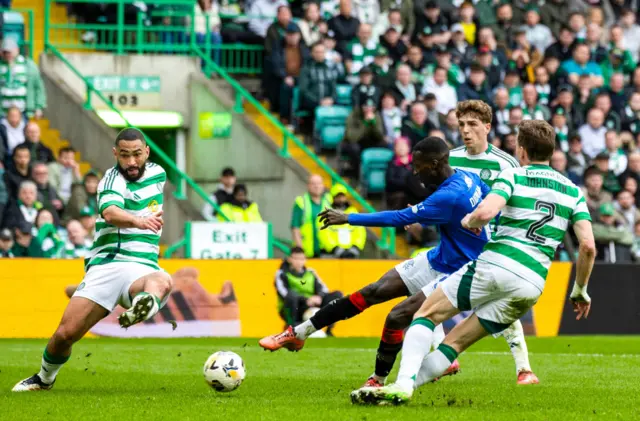 Mohamed Diomande shoots Rangers into a 2-0 lead