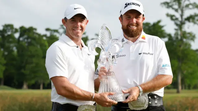 Rory McIlroy and Shane Lowry