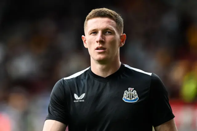 Elliot Anderson pictured in Newcastle colours, before his move to Nottingham Forest