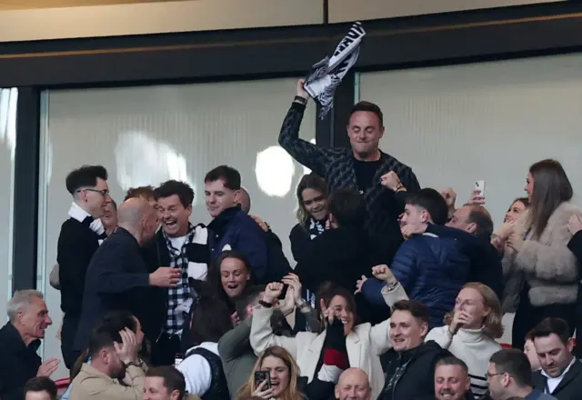 Ant and Dec at Wembley