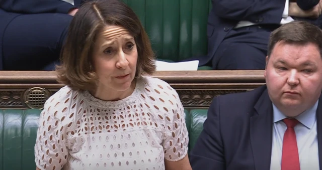 Liz Kendall in House of Commons