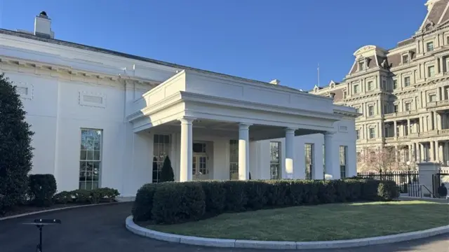 Outside of the White House