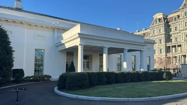 Exterior of the West Wing of the White House